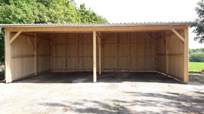 doppelter Carport